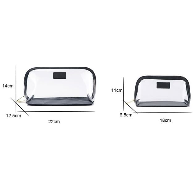 VIDI Small Waterproof Travel Cosmetic & Makeup Brush Bag