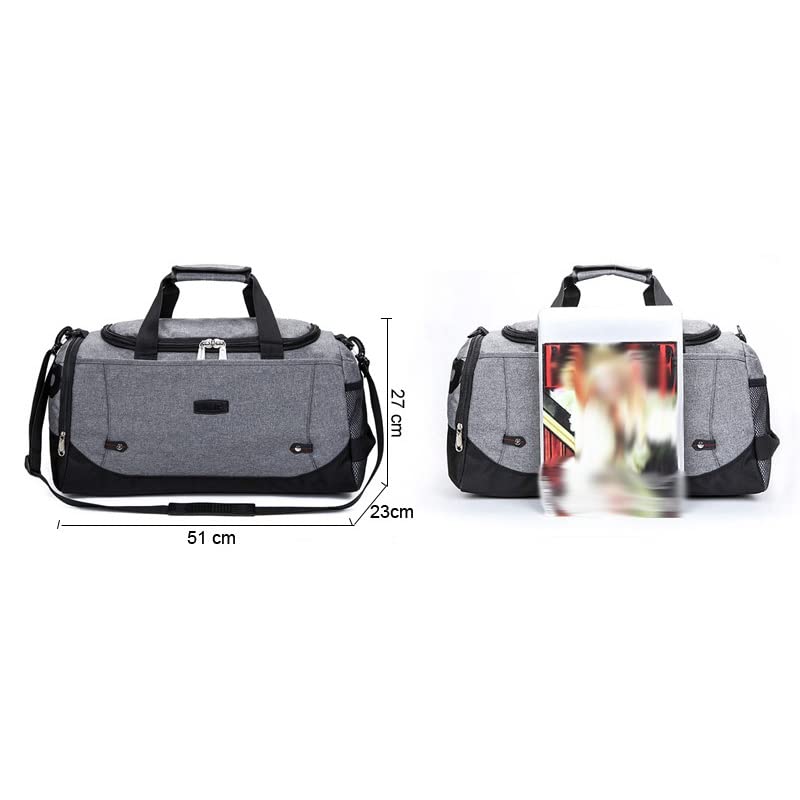 Unisex Large Capacity Sports & Travel Duffel Bag