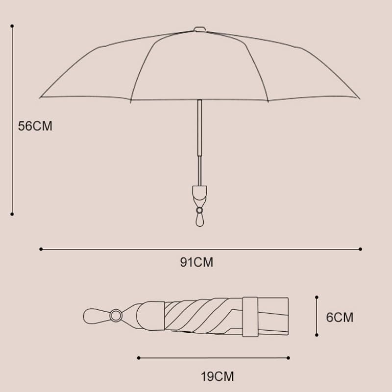 UOHLCX HBJWOV Small Lightweight Portable Sun & Rain Umbrella