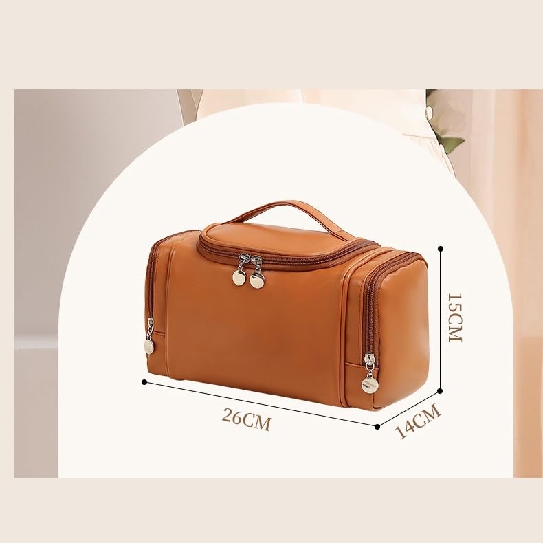 VIDI Small Waterproof Travel Cosmetic & Makeup Brush Bag