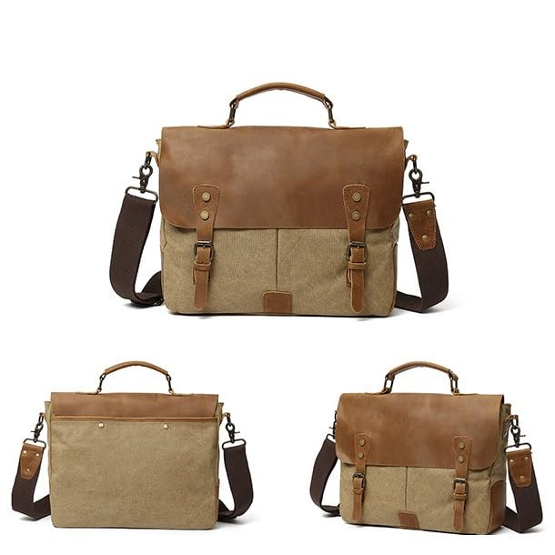Unisex Casual Canvas Messenger Bag