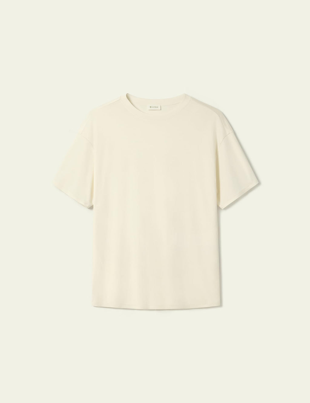 100% Silk Jersey Oversized T-Shirt