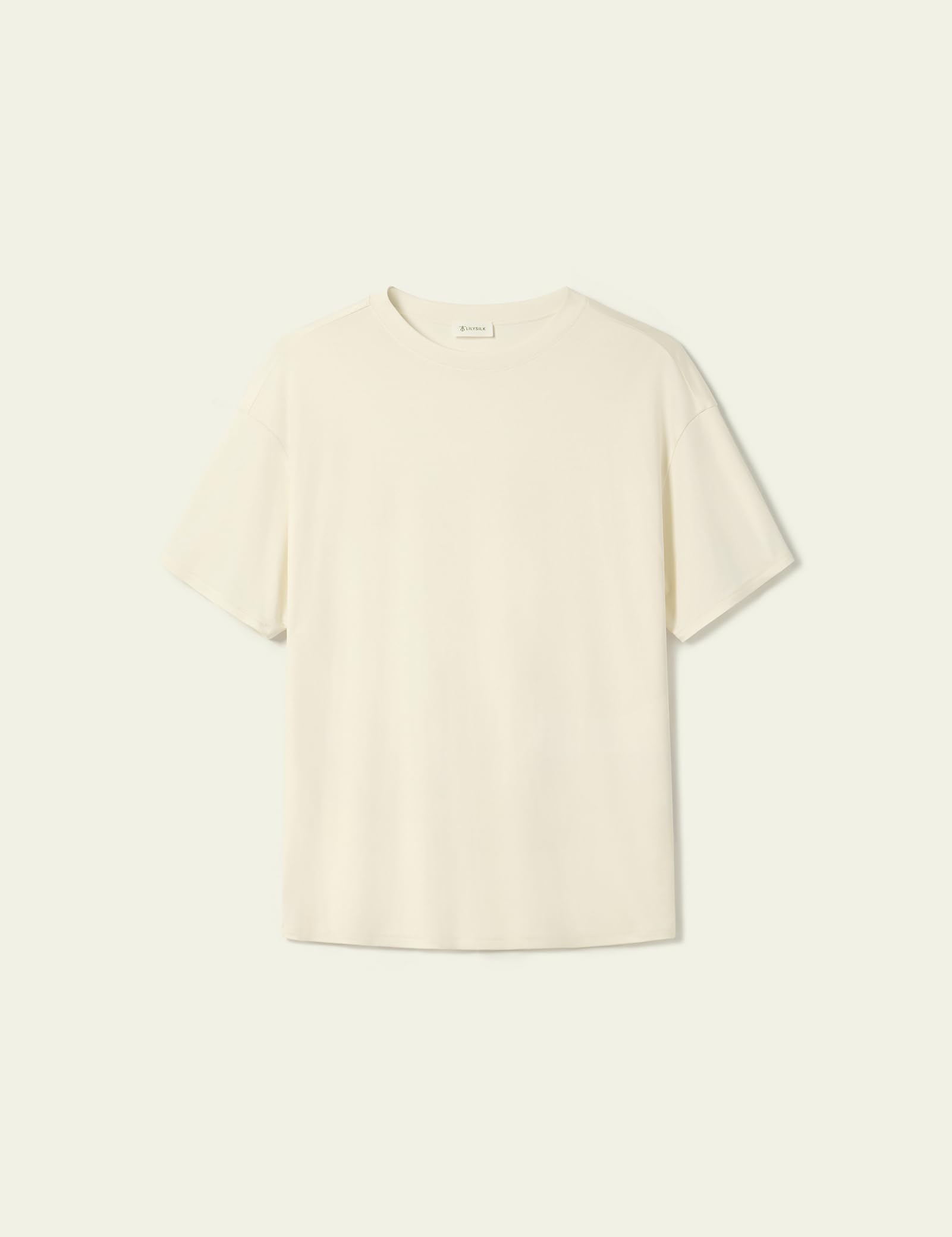 100% Silk Jersey Oversized T-Shirt