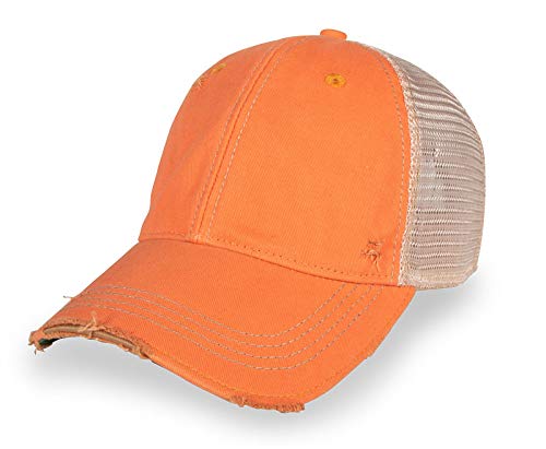 YPO Rhino ODM Vintage Distressed Mesh Back Trucker Hat