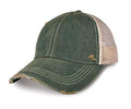 YPO Rhino ODM Vintage Distressed Mesh Back Trucker Hat