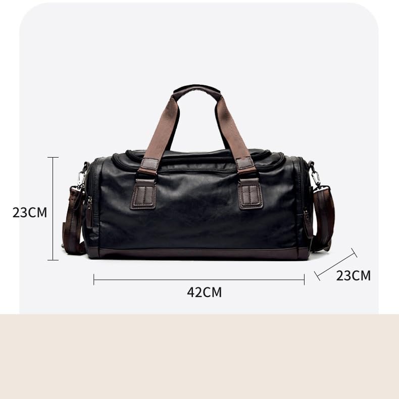 Men's Waterproof Travel & Gym Duffel Bag