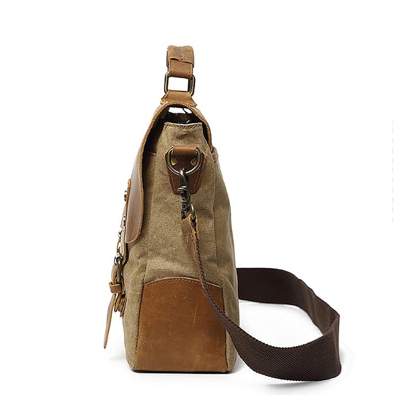 Unisex Casual Canvas Messenger Bag