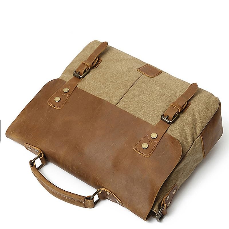 Unisex Casual Canvas Messenger Bag