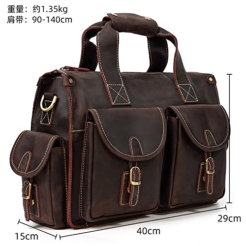 Men's Retro Large Capacity Messenger Bag