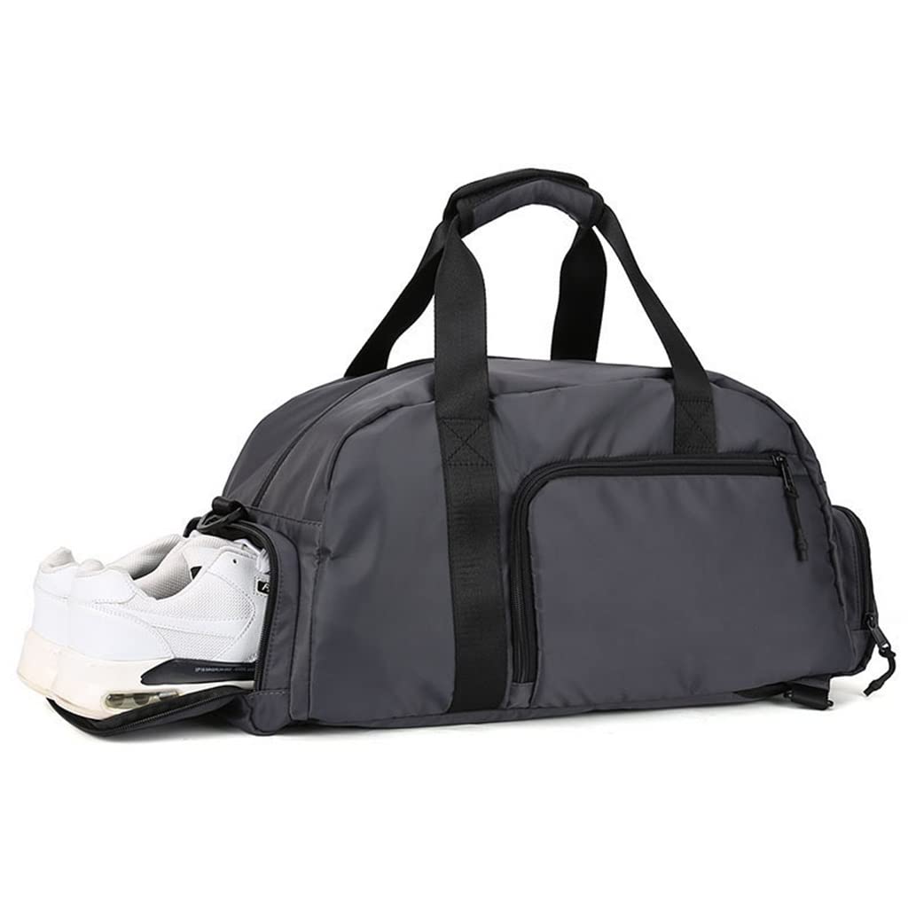 Men's Multifunctional Nylon Travel & Sports Duffel Backpack