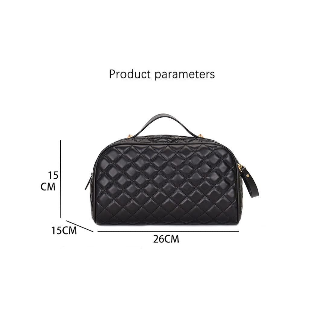 Large Travel Cosmetic Bag & Makeup Zipper Pouch