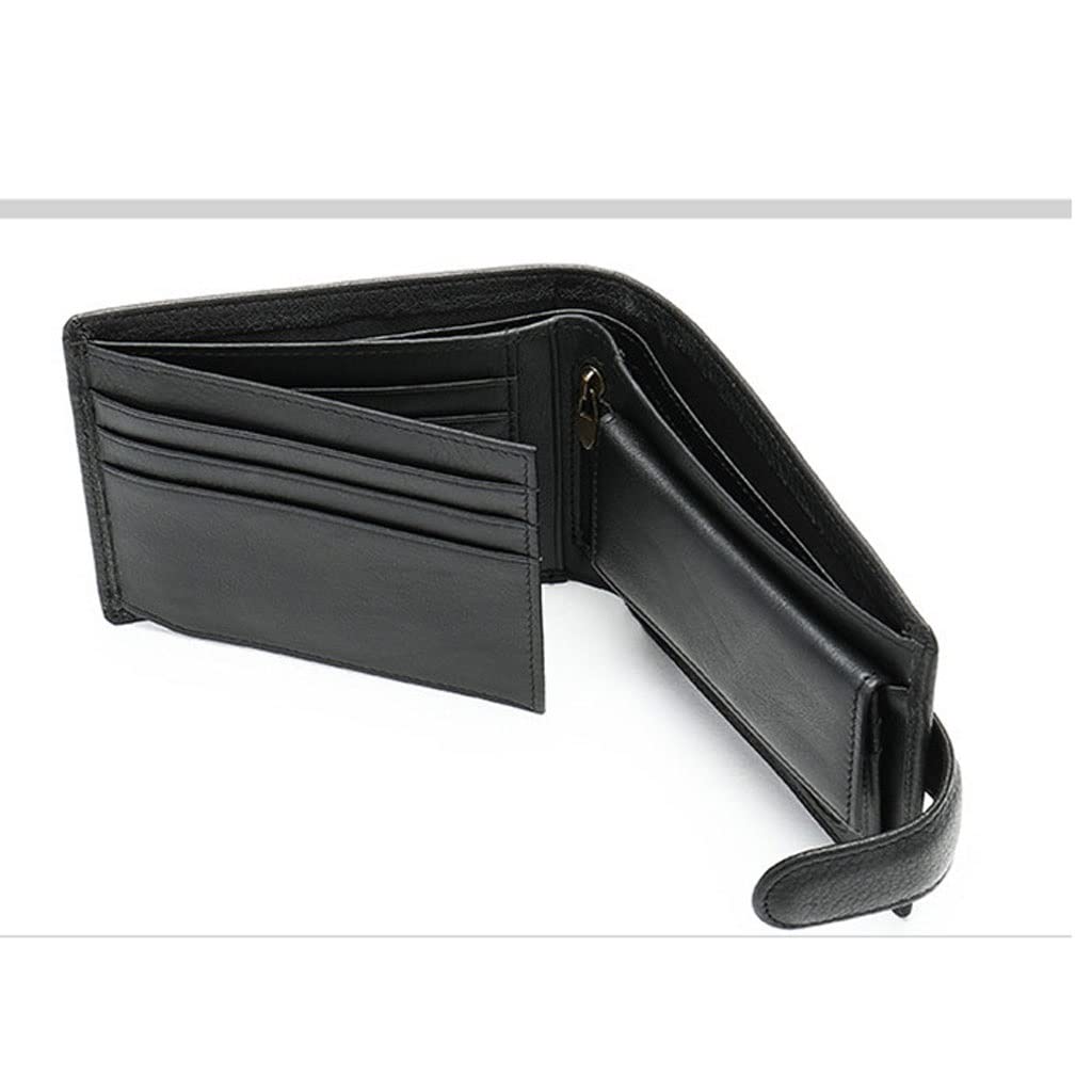 Men's Small Short Wallet with Card Holder and Coin Purse