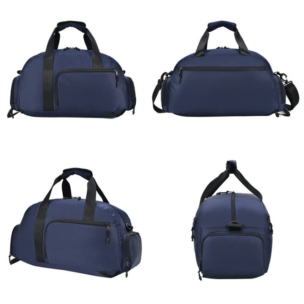 Men's Multifunctional Nylon Travel & Sports Duffel Backpack