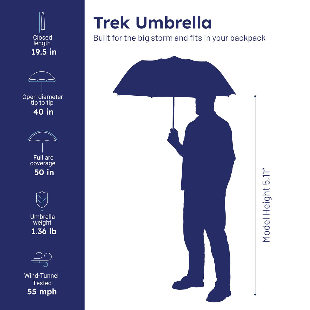 Weatherman Premium Windproof Long Stick Umbrella
