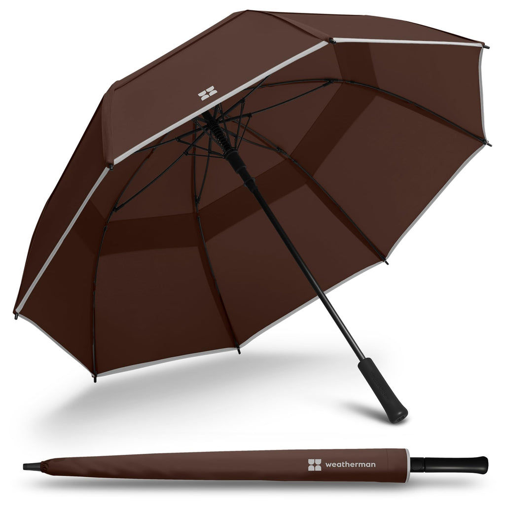 Weatherman Premium Windproof Long Stick Umbrella