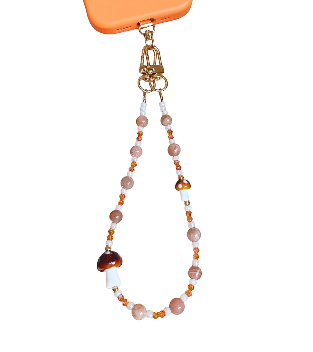 Beaded Phone Wrist Strap, Boho Phone Charm Lanyard