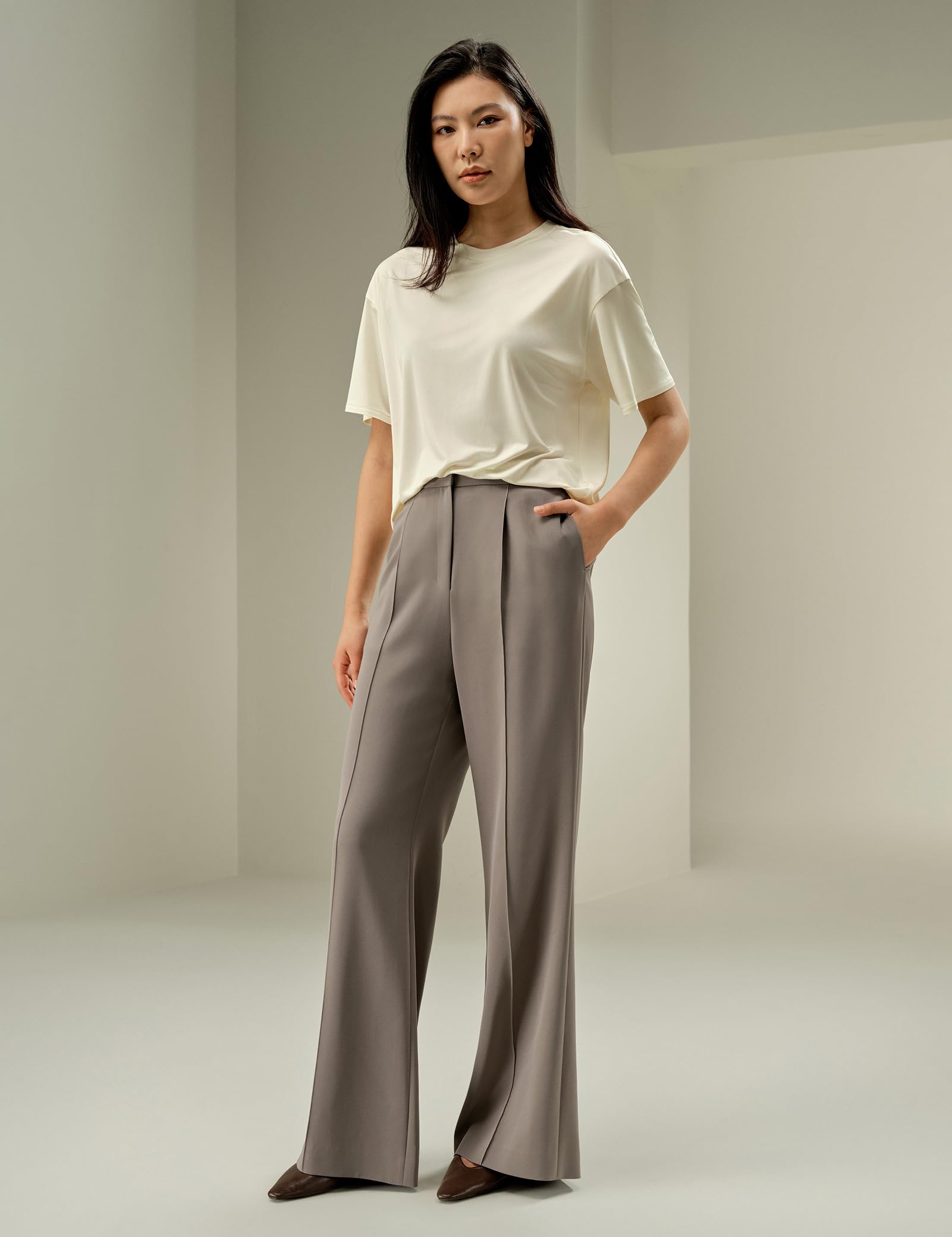 100% Silk Jersey Oversized T-Shirt
