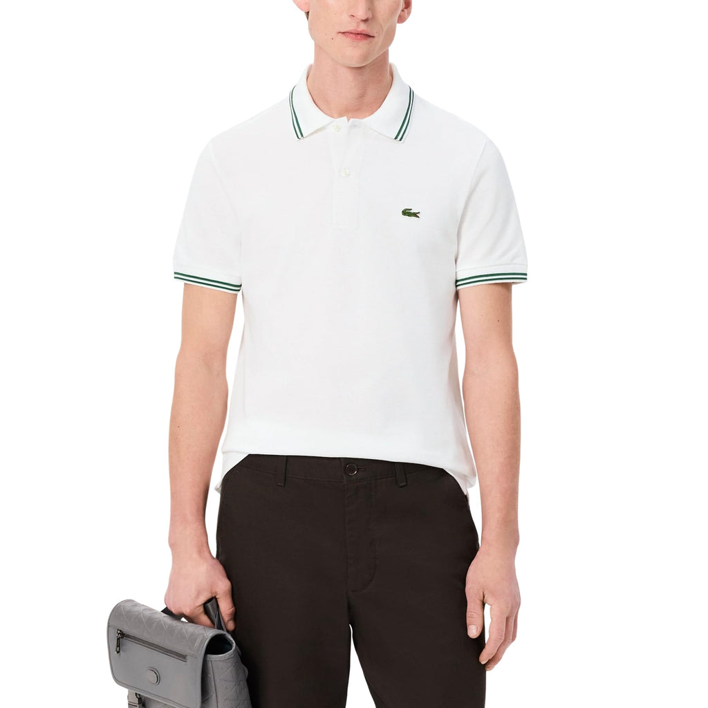 Lacoste Men's Regular Fit Trim Accent L.12.12 Polo Shirt