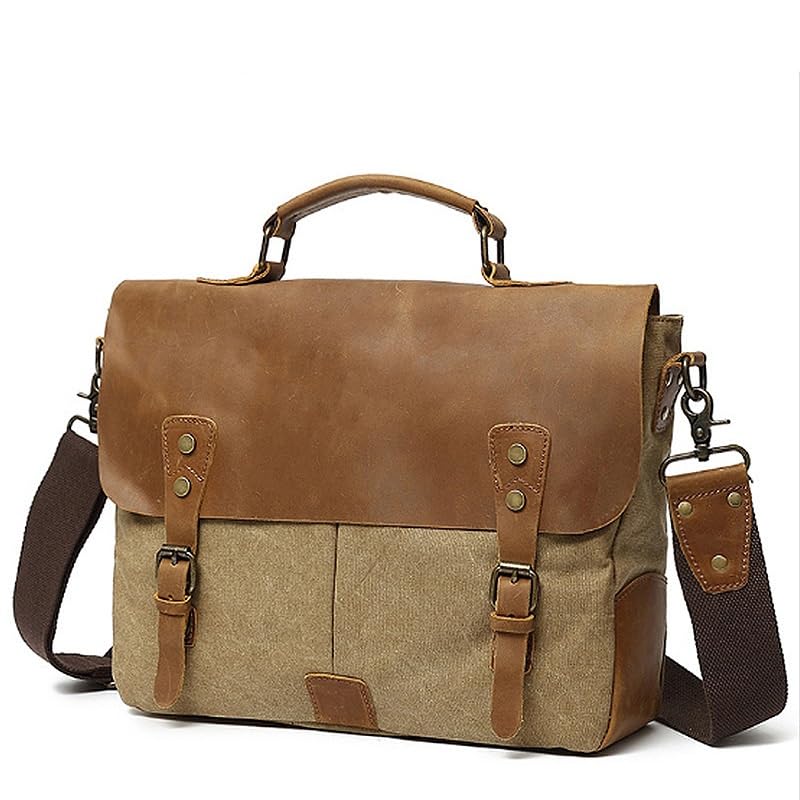 Unisex Casual Canvas Messenger Bag