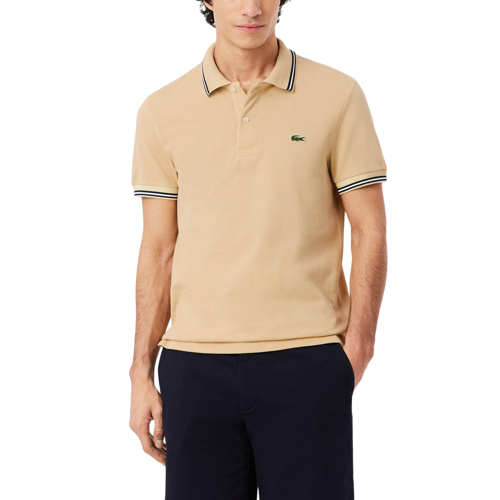 Lacoste Men's Regular Fit Trim Accent L.12.12 Polo Shirt