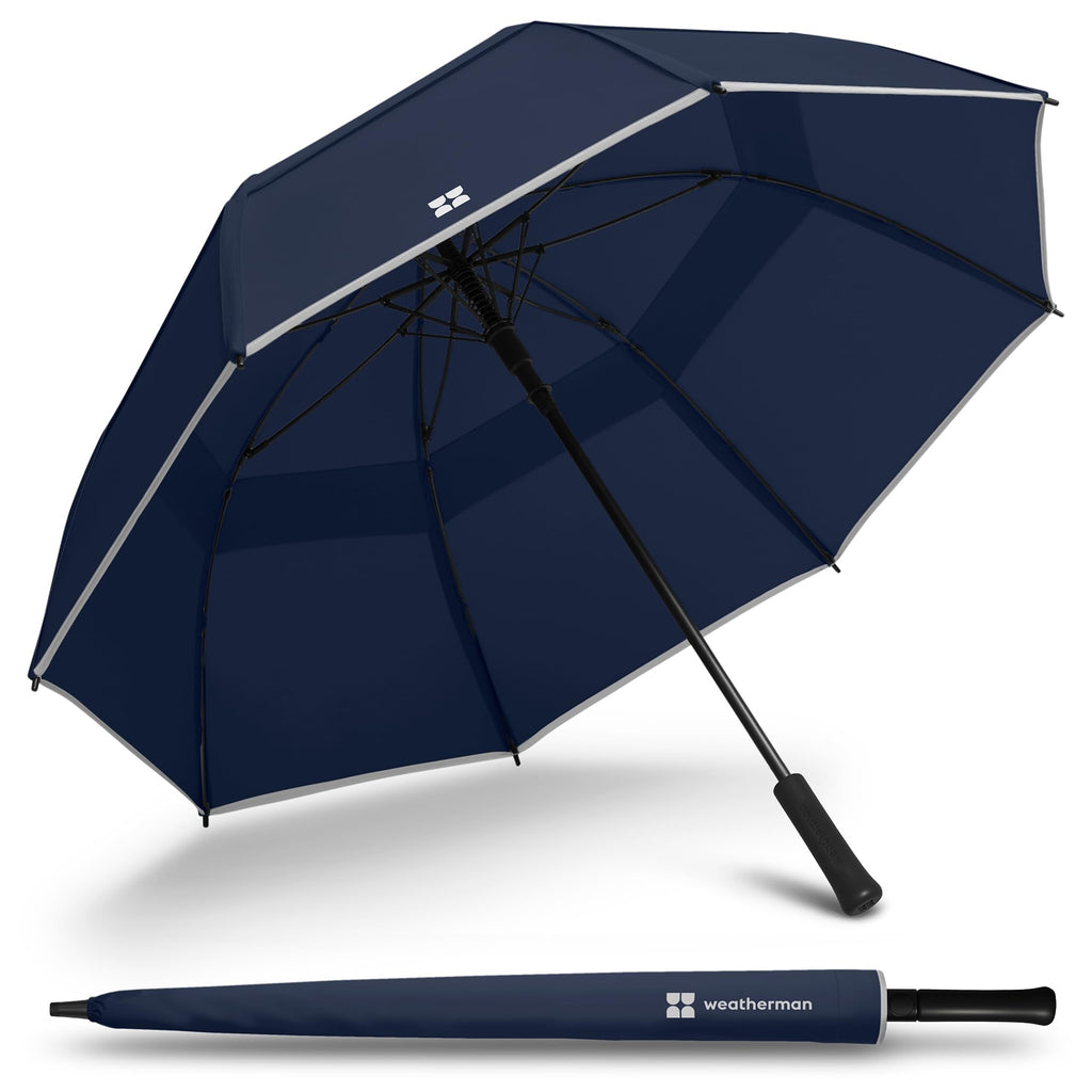 Weatherman Premium Windproof Long Stick Umbrella