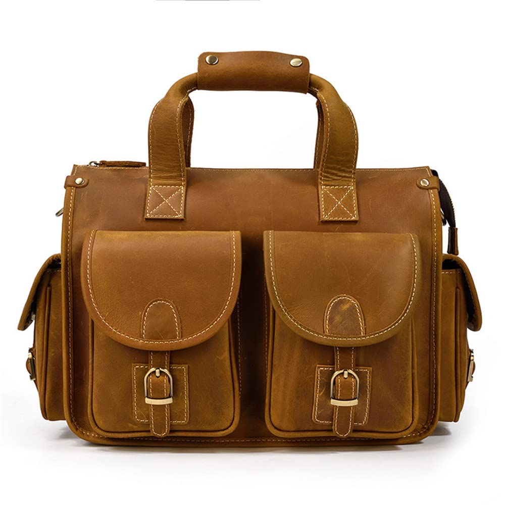 Men's Retro Large Capacity Messenger Bag