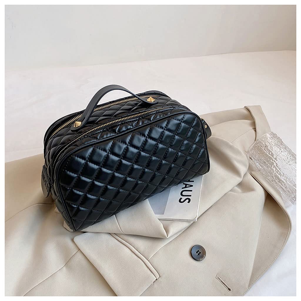 Large Travel Cosmetic Bag & Makeup Zipper Pouch