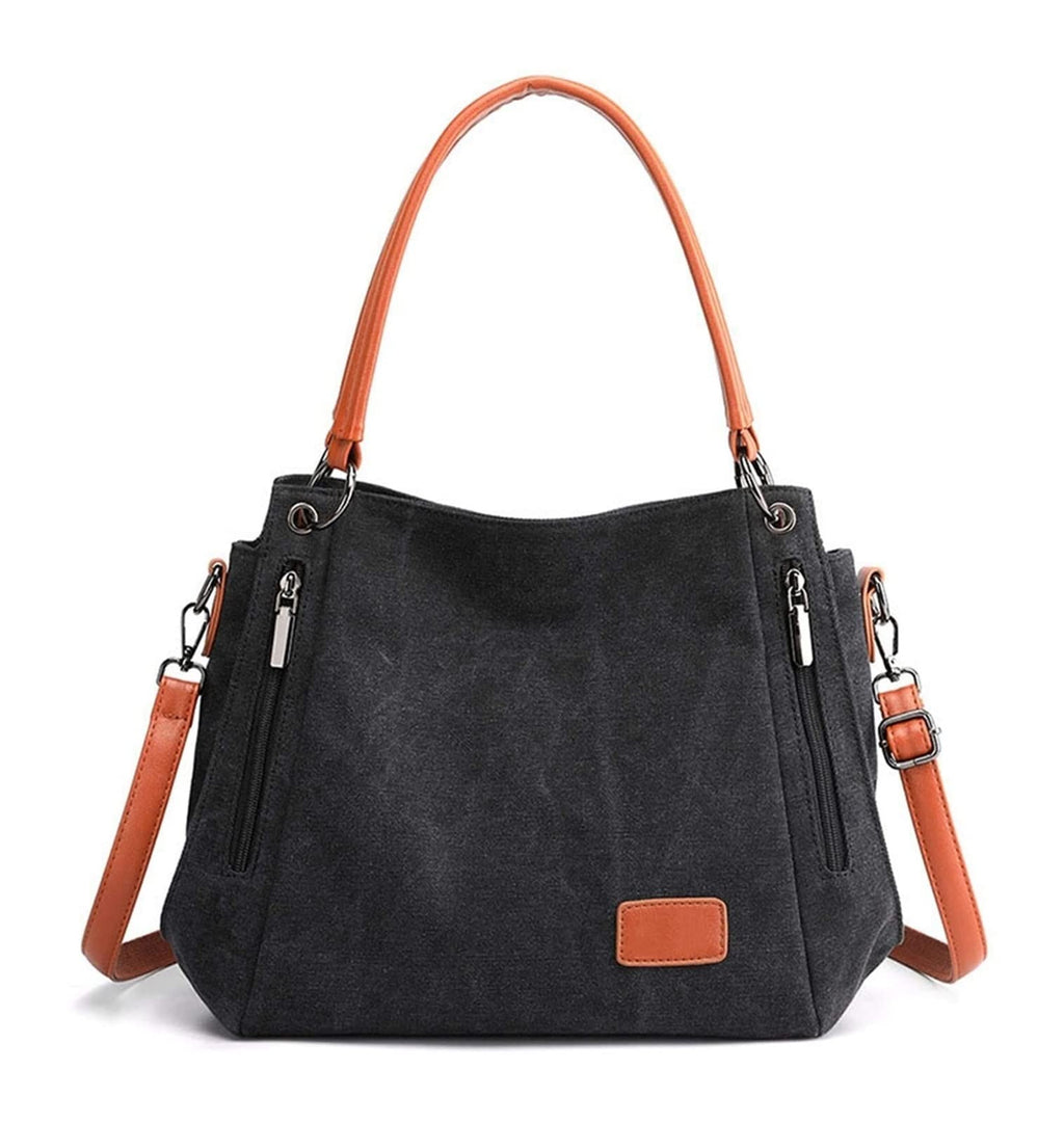 Canvas Anti-Theft Large Crossbody Bag