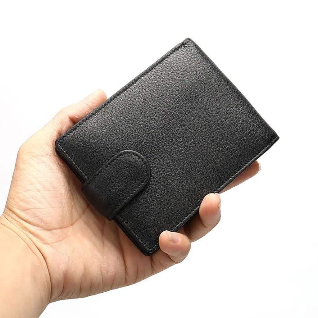 Men's Small Short Wallet with Card Holder and Coin Purse