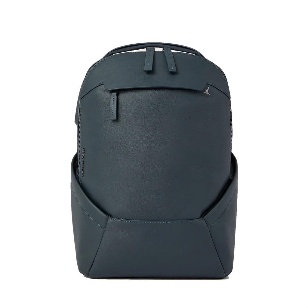 22L Waterproof Leather Laptop Backpack