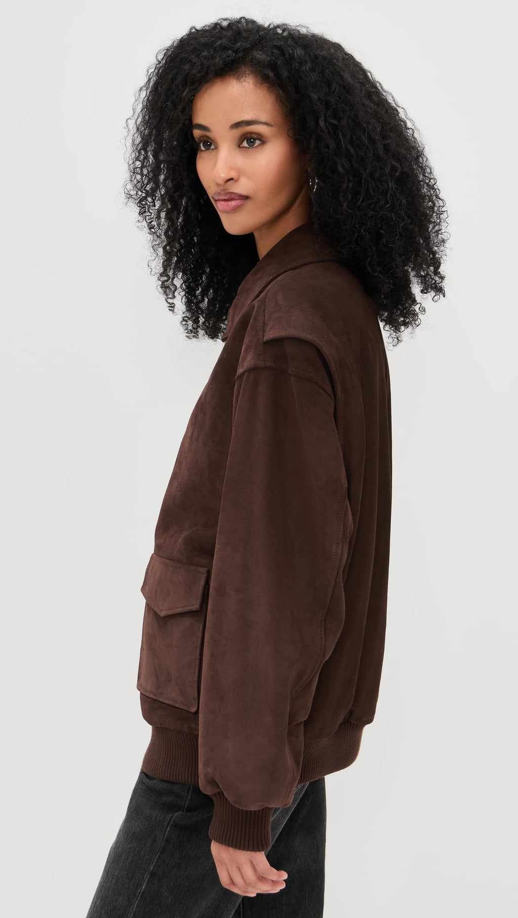 Women's The Suede Oversized Jacket