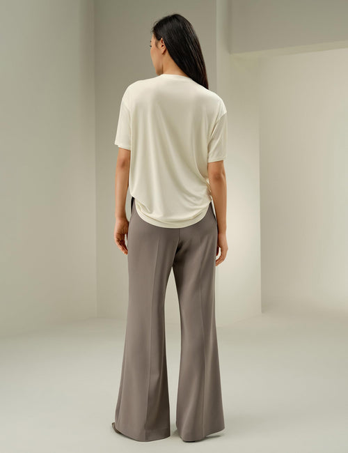 100% Silk Jersey Oversized T-Shirt