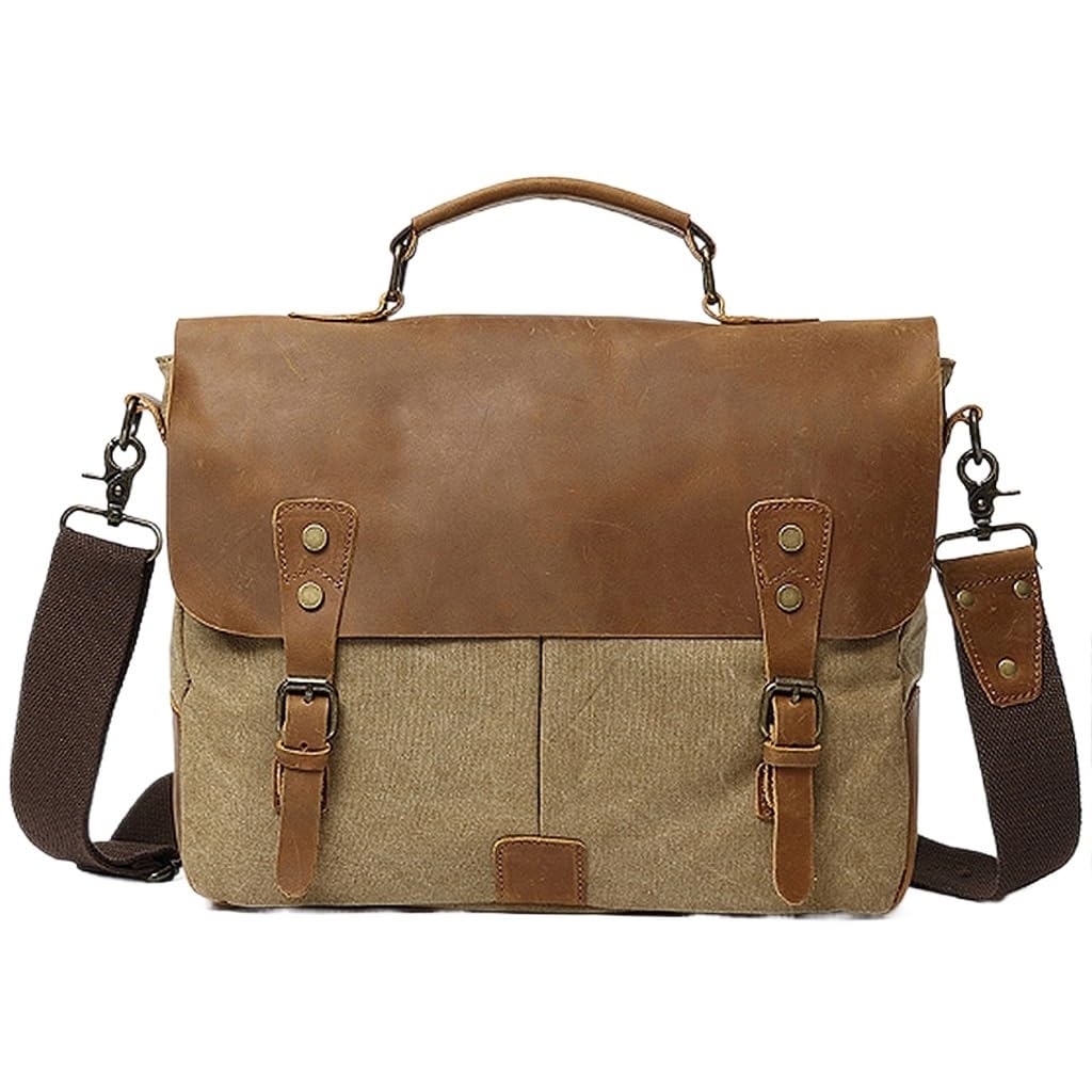Unisex Casual Canvas Messenger Bag