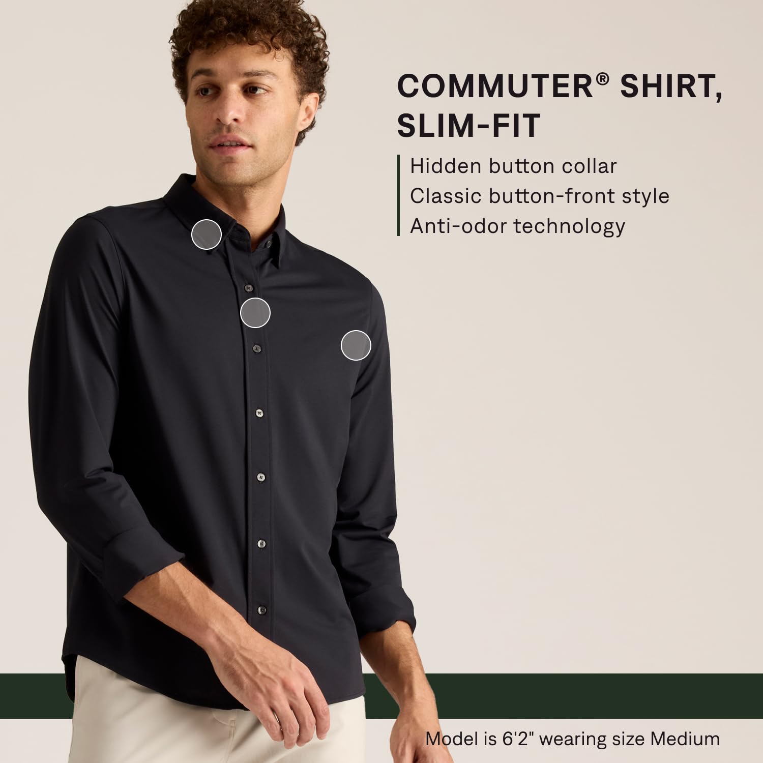 Rhone Men's Commuter Shirt Slim Fit