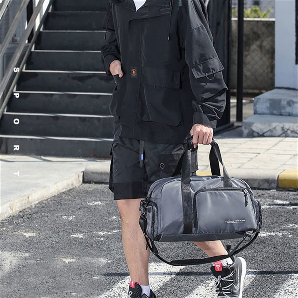 Men's Multifunctional Nylon Travel & Sports Duffel Backpack