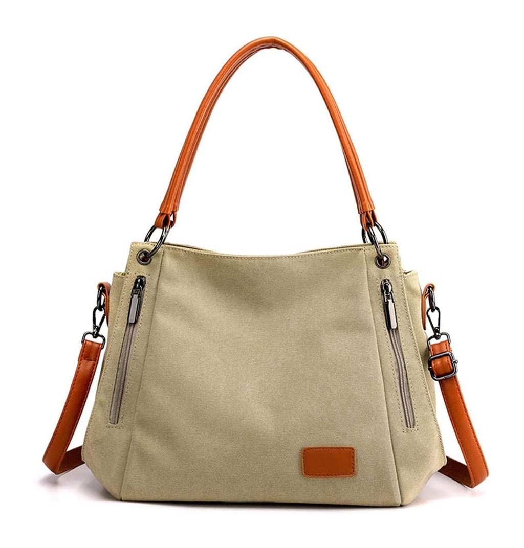 Canvas Anti-Theft Large Crossbody Bag