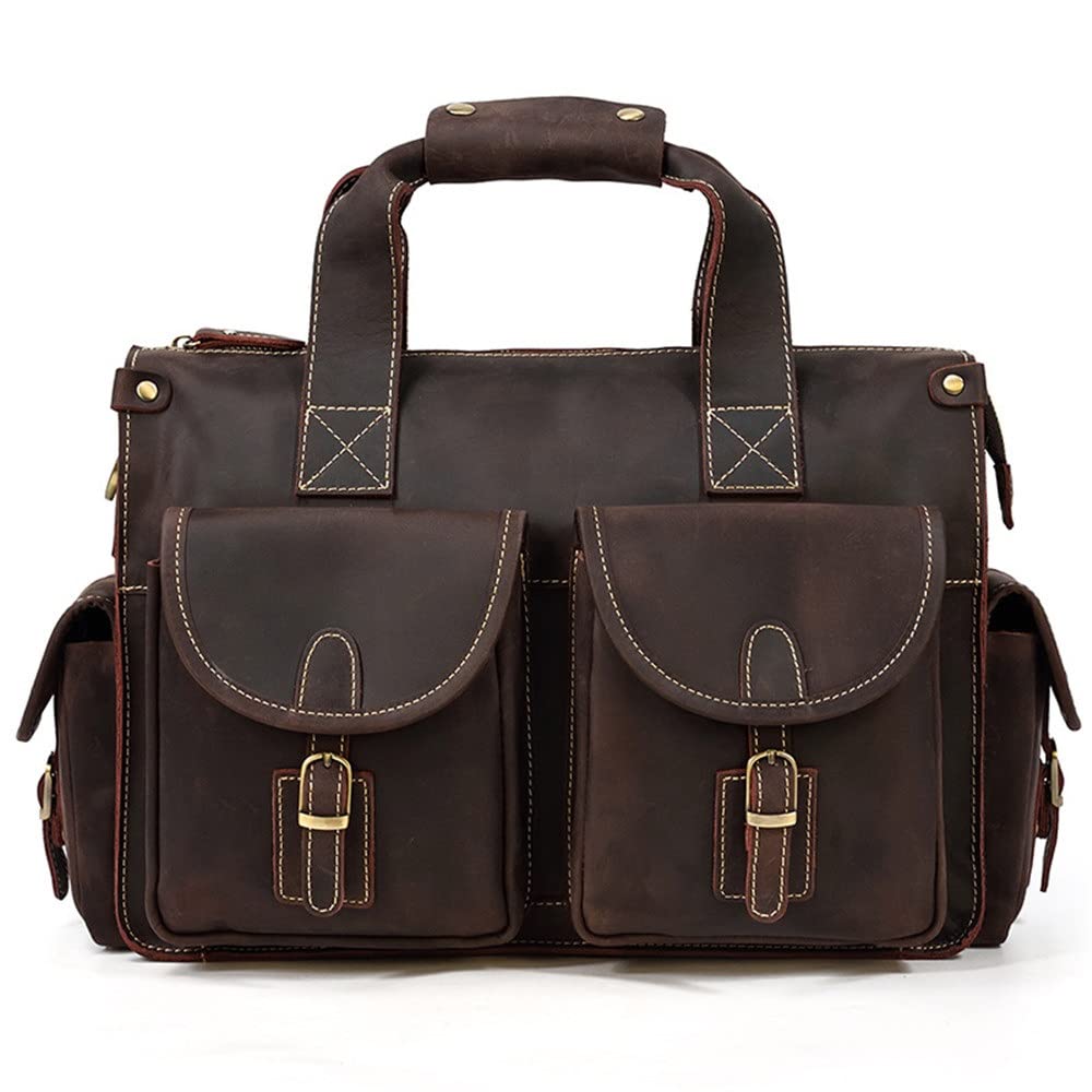 Men's Retro Large Capacity Messenger Bag