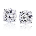 Certified Natural Diamond Stud Earrings in 14K Gold
