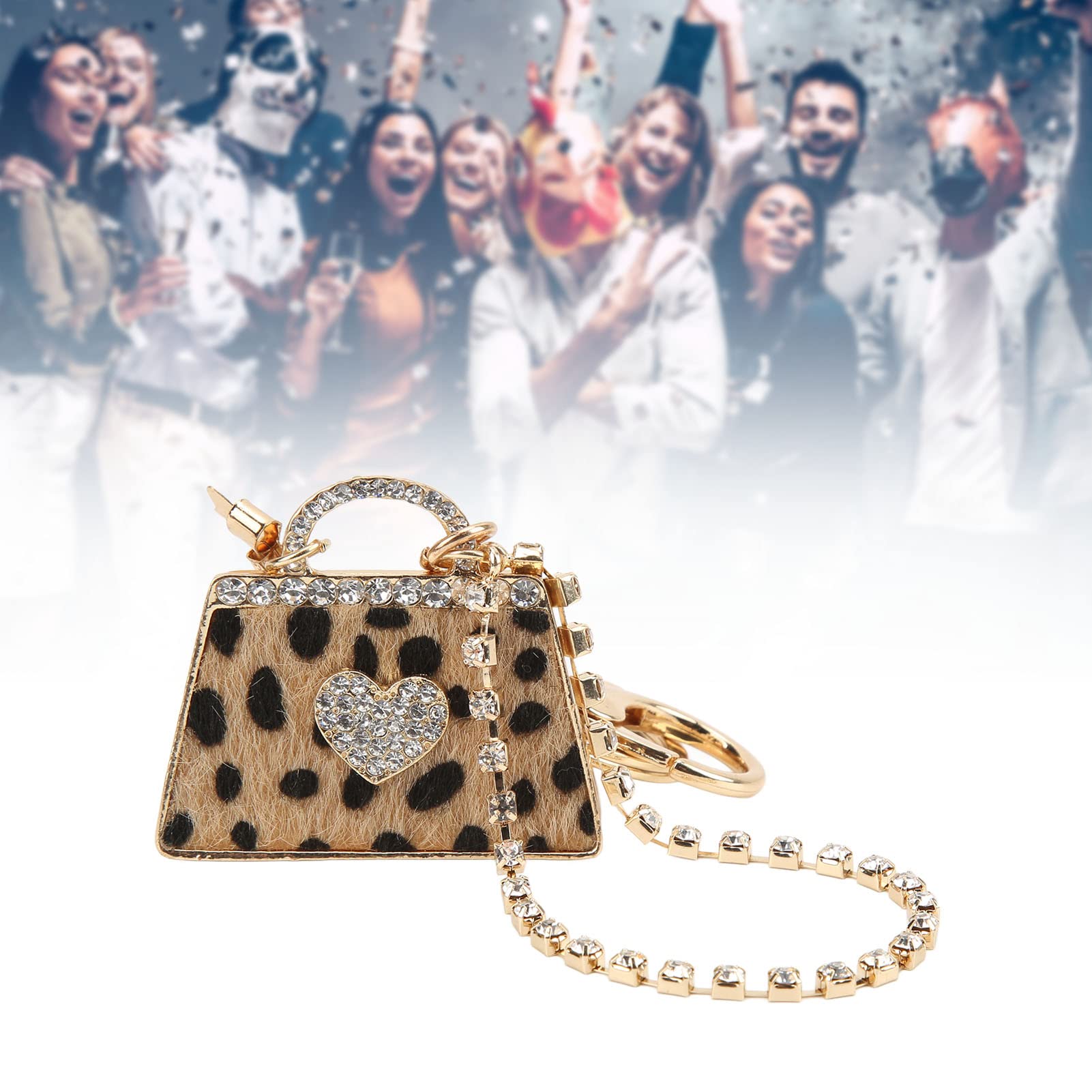 DriKou Handmade Leopard Bag Charm & Keychain