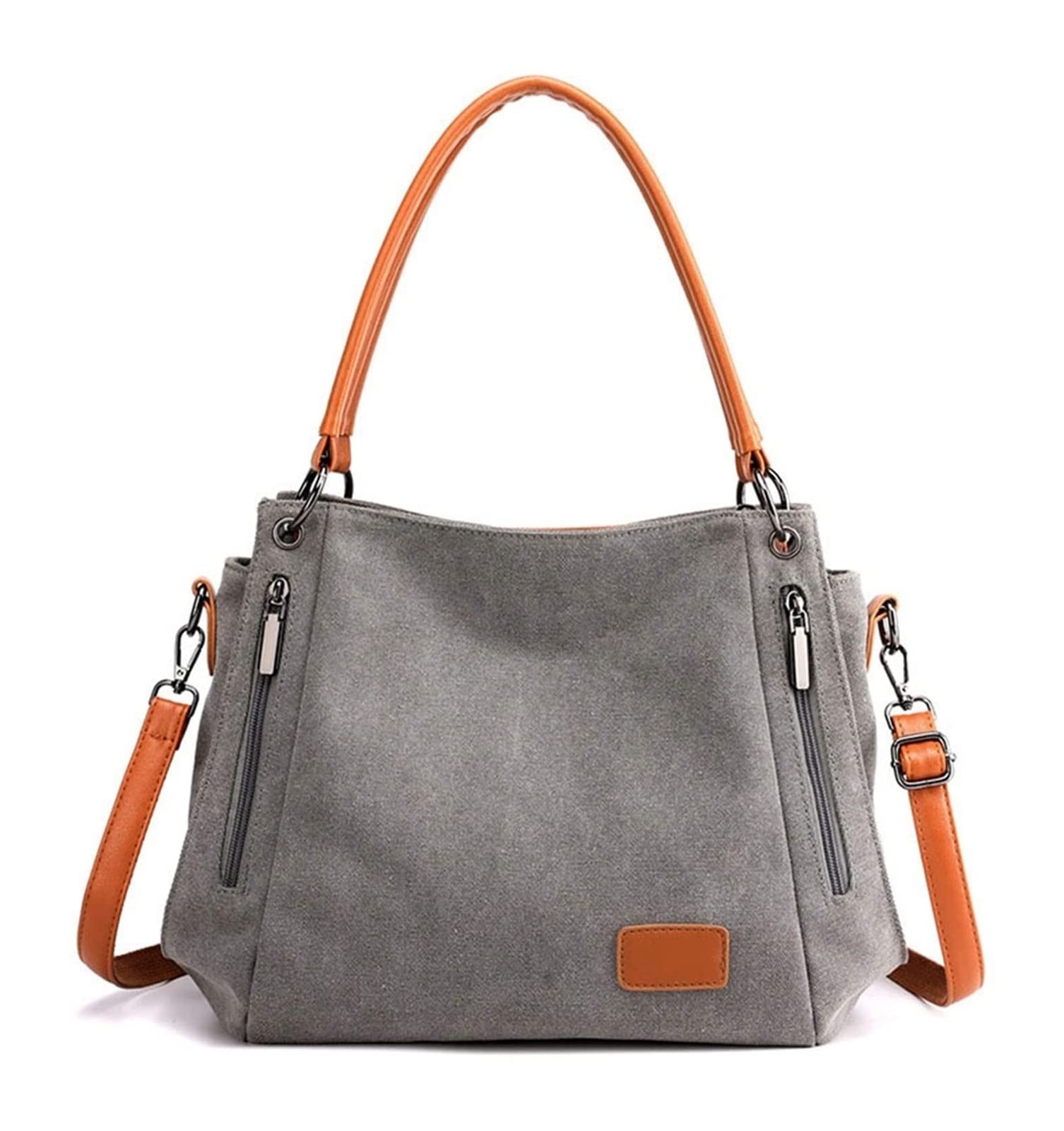 Canvas Anti-Theft Large Crossbody Bag