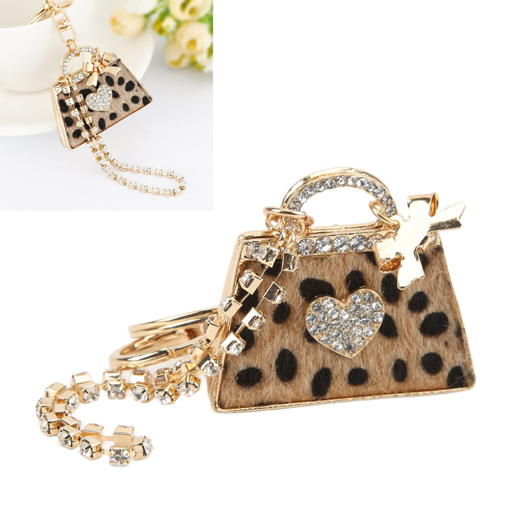 DriKou Handmade Leopard Bag Charm & Keychain