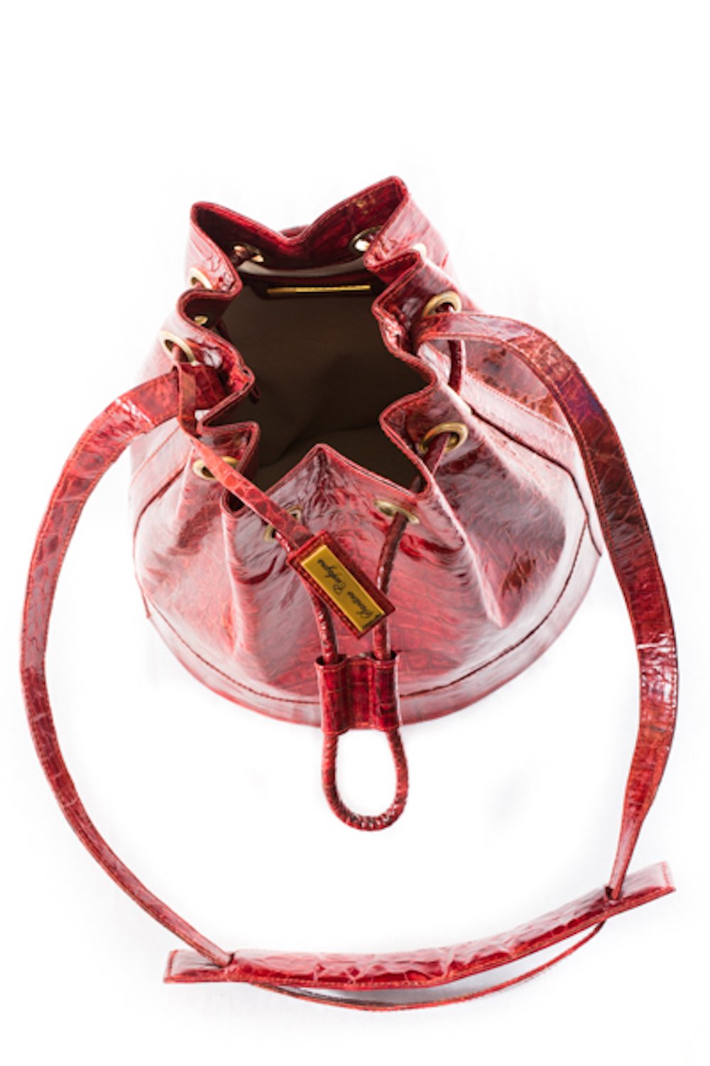 Crocodile Leather Handbag