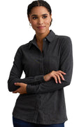 Women's 100% Organic Pima Cotton Long Sleeve Shirt