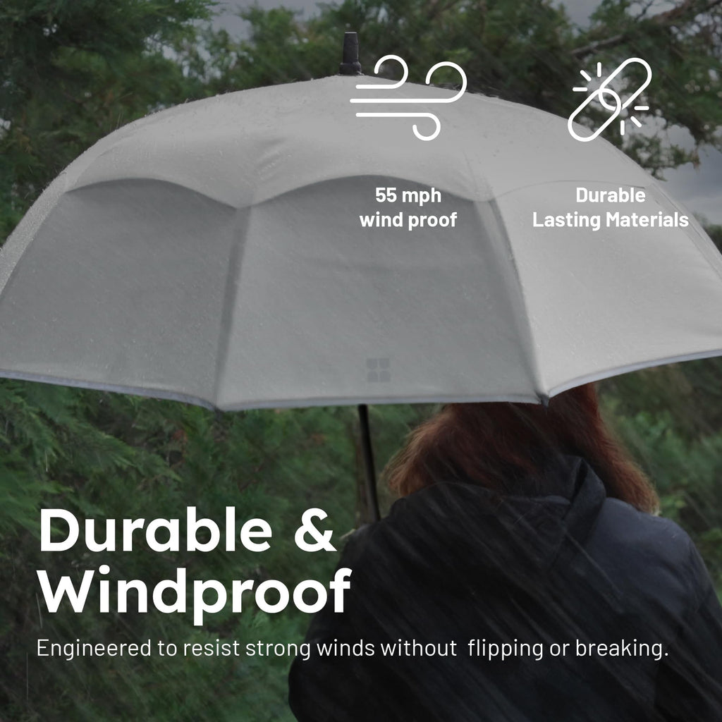 Weatherman Premium Windproof Long Stick Umbrella