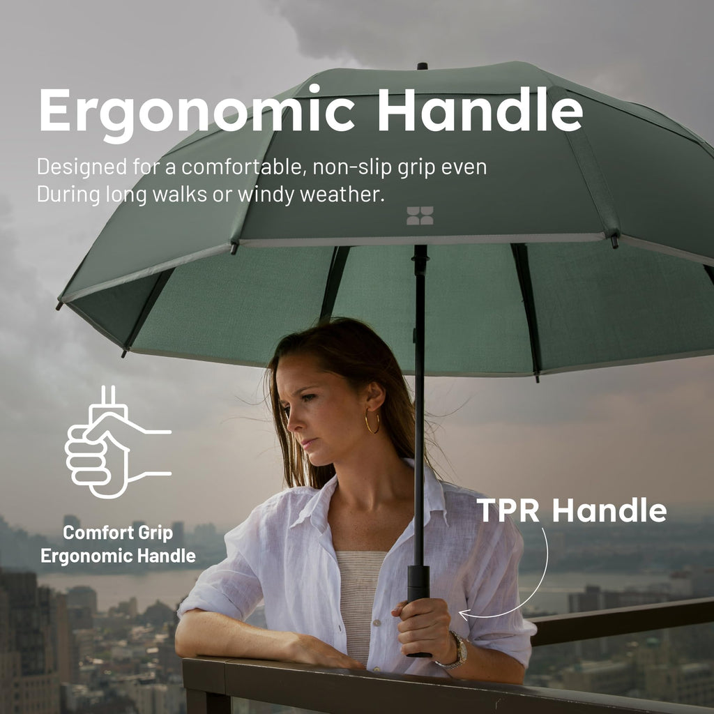 Weatherman Premium Windproof Long Stick Umbrella