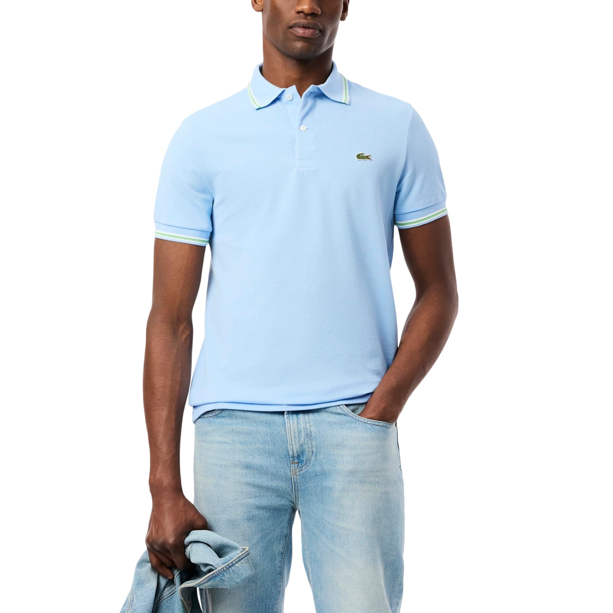 Lacoste Men's Regular Fit Trim Accent L.12.12 Polo Shirt