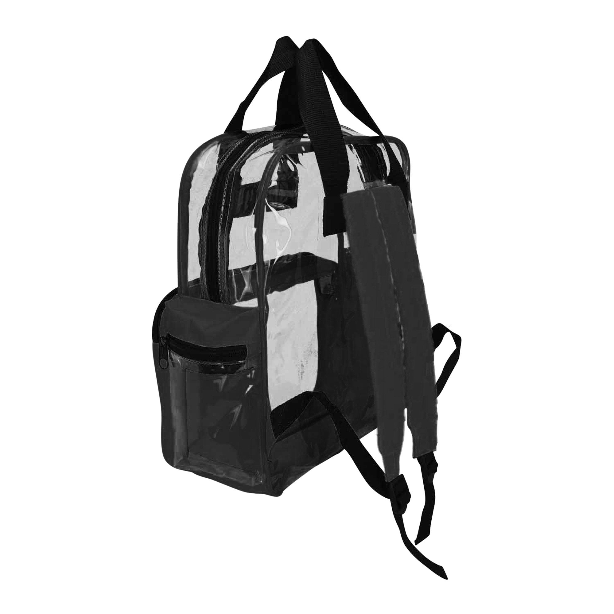 DALIX Small Clear Backpacks (100-Pack)