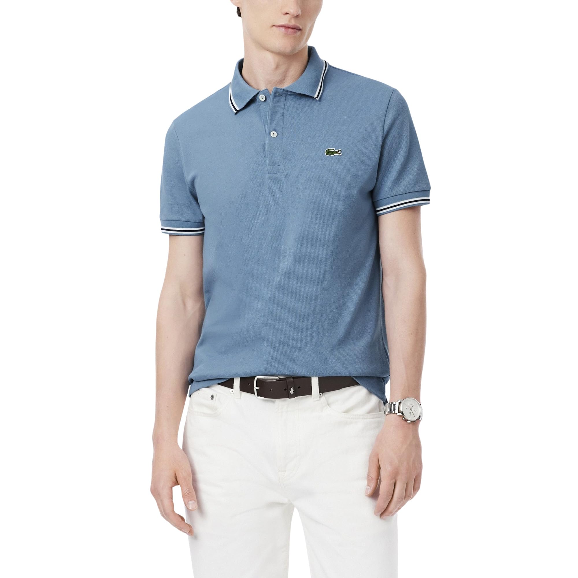 Lacoste Men's Regular Fit Trim Accent L.12.12 Polo Shirt