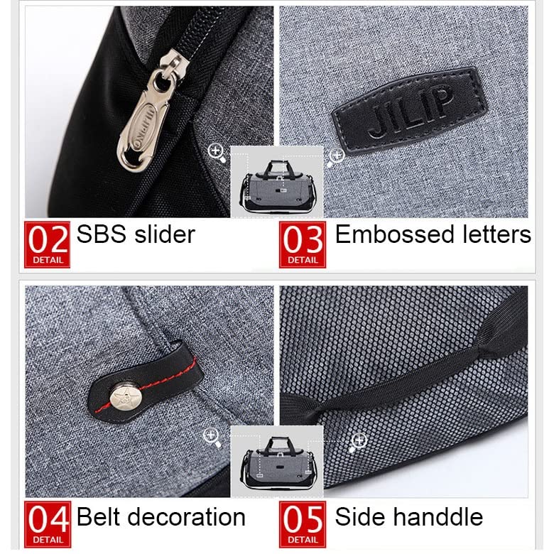 Unisex Large Capacity Sports & Travel Duffel Bag