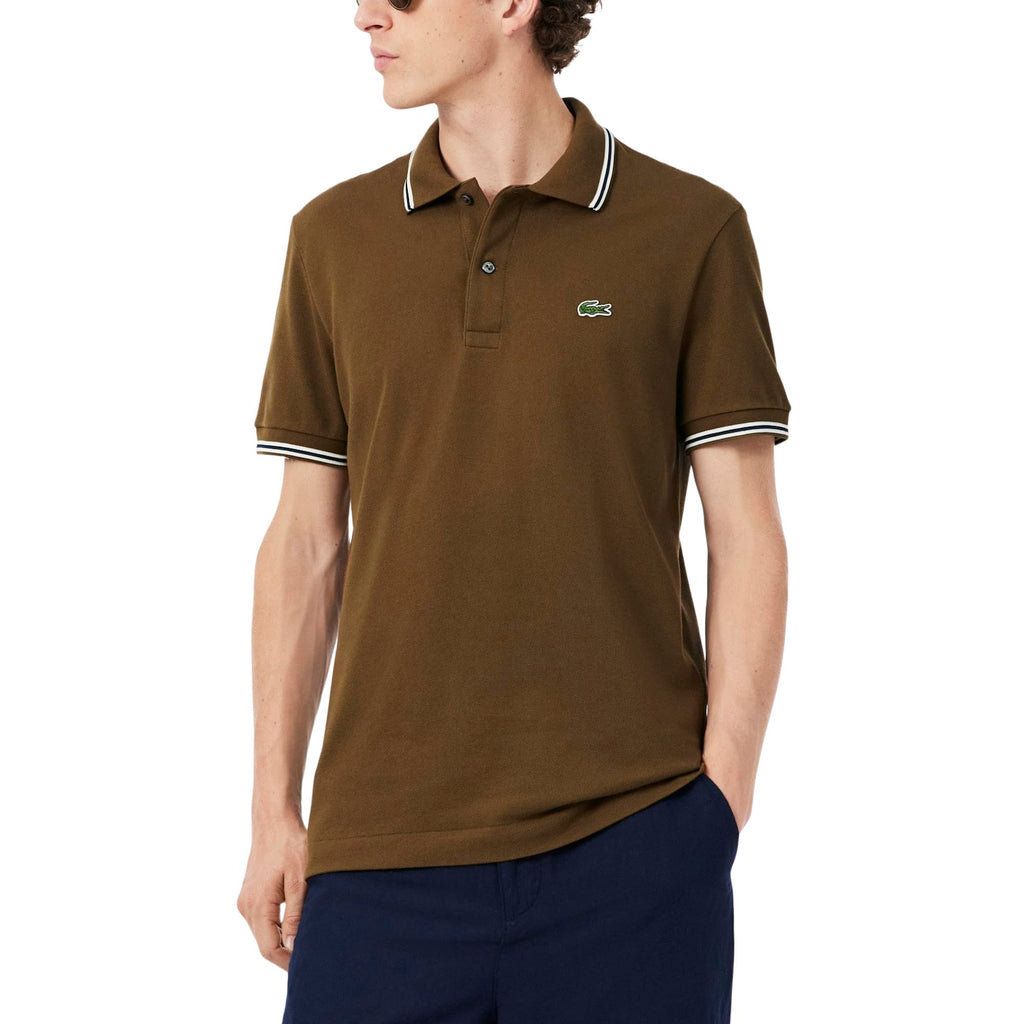 Lacoste Men's Regular Fit Trim Accent L.12.12 Polo Shirt